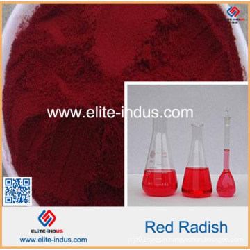 Natural Color Red Radish Color